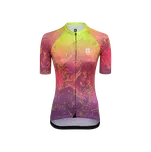 Dámský cyklistický dres Kalas MOTION Z6 | Dres | Neon Lava Blend