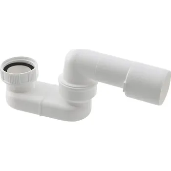 CERANO - Sifon otočný vanový - 6/4" - plast - DN40/50 - bílá