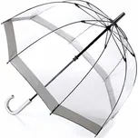 Fulton dámský průhledný deštník Birdcage 1 SILVER L041