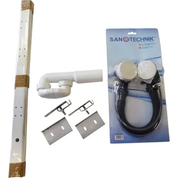 Vana Montážní Sada PRO Vany F3000, černá, barvy stříbra, bílá