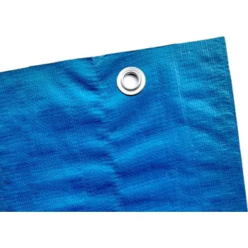 Krycí plachta Krycí plachta s&nbsp;oky – PREMIUM 150&nbsp;g/m² modrá, 2×2 m [4 m²]