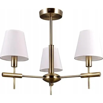 Závěsné svítidlo Italux žluté, 3 žárovky E14, moderní