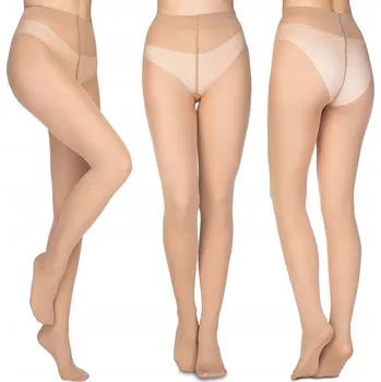 Podprsenka Hladké Punčocháče Annes 60den béžové Daino 01 velikost L