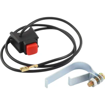 vypínač Tlačíko / vypínač motoru s kabeláží (náhrada) - Babetta