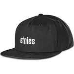 kšiltovka Etnies Embroidery Snapback 2026 Black Universal