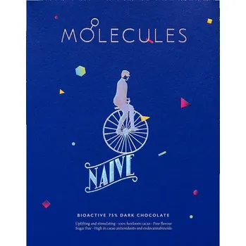 Čokoláda CHOCOLATE NAIVE 75% MOLECULES (NAIVE) Hmotnost: 20g