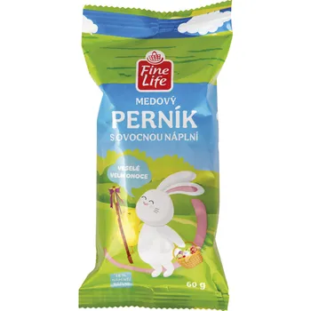 Čokoláda Fine Life velikonoční perník zajíc 60 g
