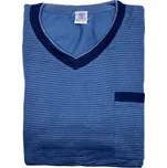 Vn.Lot Pánské bavlněné pyžamo s dlouhým rukávem CHARLIE Barva: Světle modrá, Velikost: L