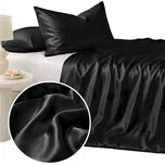POVLEČENÍ HEDVÁBNÉ PŘÍRODNÍ 220x200 ČERNÉ PREMIUM MORUŠOVÉ HEDVÁBÍ ELEGANTNÍ