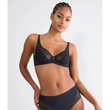 Podprsenka Dámská podprsenka Amourette Graphic W - BLACK - černá 0004 - TRIUMPH BLACK 105D