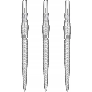Hroty na šipky TARGET steel Swiss Point Storm Nano 26mm, stříbrné - 3ks
