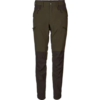 Ochranné vybavení na lov a střelbu Seeland - dámské Dámské kalhoty Seeland Larch Stretch Pine Green/Chocolate Torte Velikost: 44