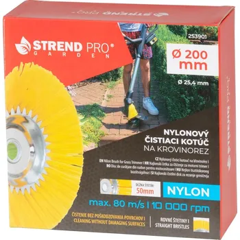Strend Pro 253901 čistící hlava na křovinořez 200 mm