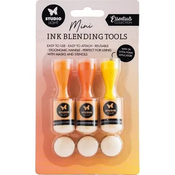Mini aplikátory inkoustu Studio Light (3 ks) + náhradní polštářky