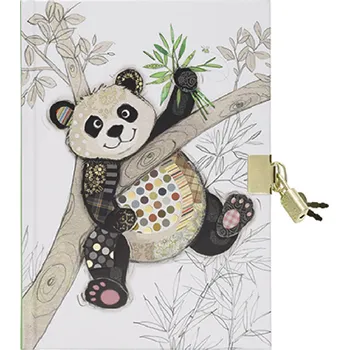 Zápisník A5 se zámkem LESA536J05 BUG ART KOOKS KIUB