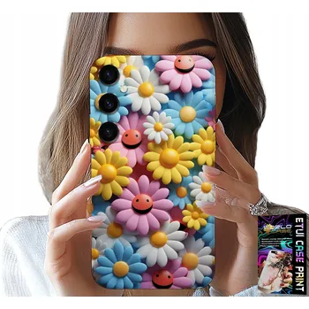 Pouzdro na mobilní telefon POUZDRO pro SAMSUNG GALAXY A16 4/5G - Barevné Květiny, Sedmikrásky