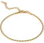 ELENYS Aurelia – pozlacený náramek 18K žluté zlato Délka náramku: 19+6,5 / max. 25,5 cm pozlacený náramek 18K žluté zlato