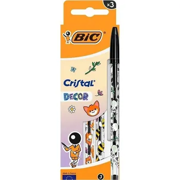 PROPISKA CRISTAL KAWAII 1MM ČERNÁ 3KS