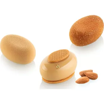 Nádoba na pečení SILIKOMART SILIKONOVÁ FORMA NA DEZERTY - OVAL 30 ml