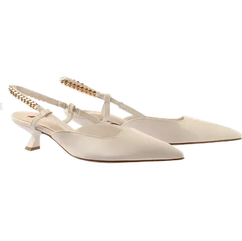 Dámské lodičky HOGL dámské lodičky s prázdnou patou béžové