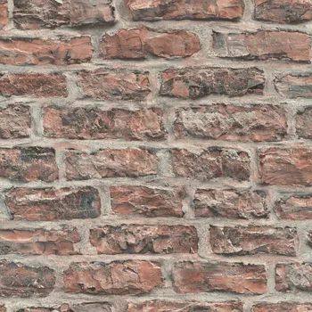 Tapeta Vliesová tapeta červená cihla, kámen 498332 / Vliesové tapety na zeď Factory VI (0,53 x 10,05 m) Rasch