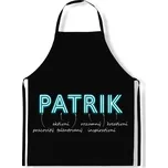 IMPAR Zástěra Mužská jména Neon, Patrik