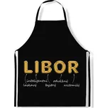 IMPAR Zástěra Mužská jména Gold, Libor