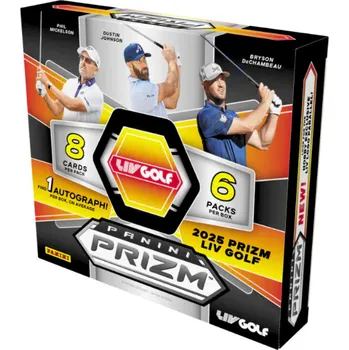 Karetní hra 2025 Panini Prizm LIV Golf Hobby Box