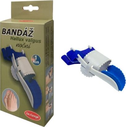Dr. Grepl Bandáž hallux valgus noční pravá
