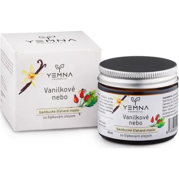 Tělový krém YEMNA Vanilkové nebe - krém na pleť i na celé tělo 60 ml