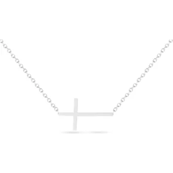 Řetízek biju Řetízek na krk z chirurgické oceli - kříž 3000777