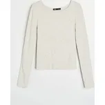 Sinsay - Tričko z viskózy - šedá - 554HC-09M - 554HC-09M-L