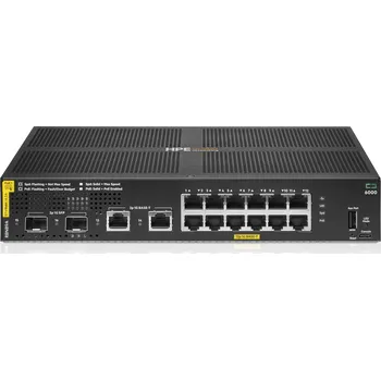 Switch HPE Aruba Networking CX 6000 12G Class4 PoE 2G/2SFP 139W Switch (R8N89A)
