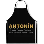 IMPAR Zástěra Mužská jména Gold, Antonín
