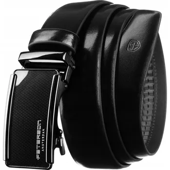 Opasek Pásek ke kalhotám pánský z kůže Peterson, elegantní automatická spona