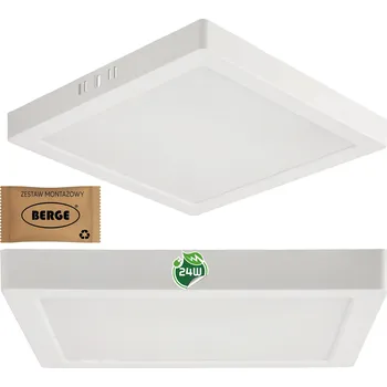 Stropní Svítidlo Berge čtvercová 28,5 x 3,1 cm bílá