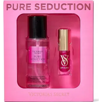 Kosmetická sada Sada Victoria's Secret mlha 75 ml a olej na rty 3,2 g Pure Seduction