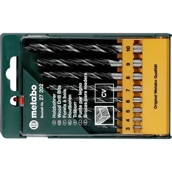 Vrták Metabo Sada vrtáků do dřeva, 8 dílů