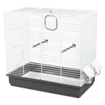 Klec BIRD JEWEL Tereza bílo-šedá