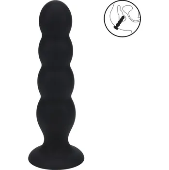 Levelz Quad Rattle Anal Plug XL, silikonové anální kuličky s vnitřní kuličkou 16,2 x 4 cm