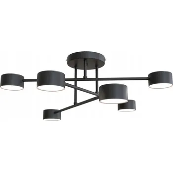 Halo stropní svítidlo 6xGX53 černé Emibig