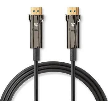 Video kabel Nedis CVBG3500BK150 optický AOC Ultra HDMI kabel zástrčka HDMI - zástrčka HDMI, 15 m, černá