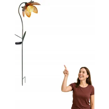 Venkovní osvětlení Solární lampa zemní LED 0,06W Květ SOLAR 33653 Globo