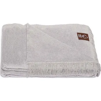 Prostěradlo Deka Unia bavlna 150 cm x 200 cm šedá