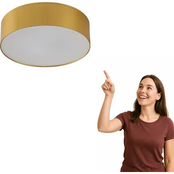 Přisazené LED nástěnný Stropní svítidlo 3000K SOLARI zlatá barva Zuma Line