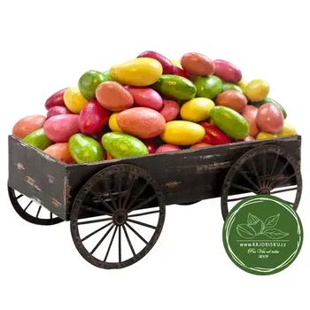 Sušená potravina Francouzské mandle 250g (Mandle v barevné čokoládě)