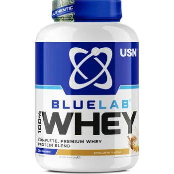 Protein USN BlueLab 100% Whey Protein Premium 2000 g chai latte AKCE