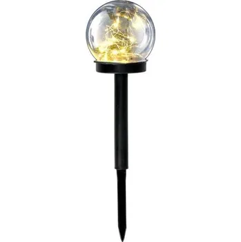 Venkovní osvětlení LED Solární lampa GLEAM LED/1,2V 3000K IP44 40 mAh čirá/černá