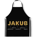 IMPAR Zástěra Mužská jména Gold, Jakub