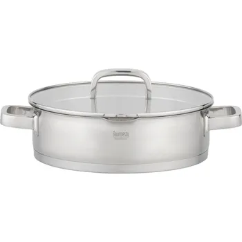 Pánev Servírovací pánev 4,9L, barvy nerez oceli, 8 cm